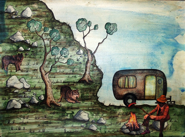 Jeffrey Schweitzer
The Drifter: Campsite