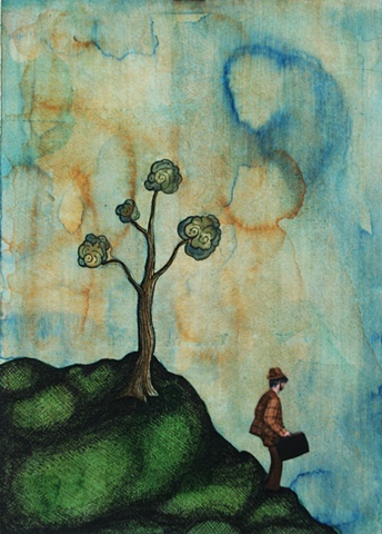 Jeffrey Schweitzer
The Drifter: Walking At Dusk
