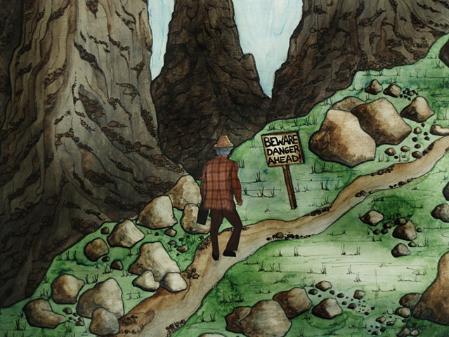 Jeffrey Schweitzer
The Drifter: High in the Mountains (detail)