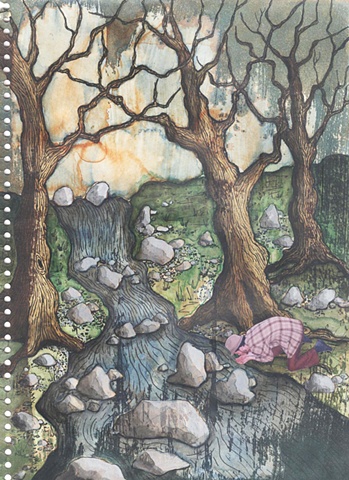 Jeffrey Schweitzer
The Drifter: Drinking From The River