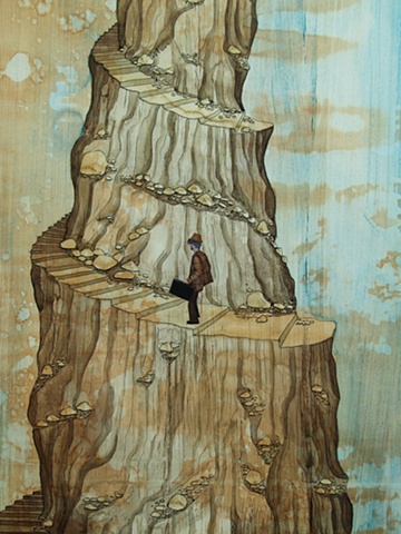 Jeffrey Schweitzer
The Drifter: Mountain Climbing (Detail)