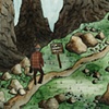 The Drifter: High in the Mountains (detail)