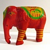Wooden elephant