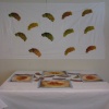 table setting.