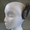feathers and applique hair fastener(no.o1).
