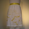 family repetition and lace (yellow ochre).