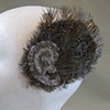 feathers and applique hair fastener(no.o1).