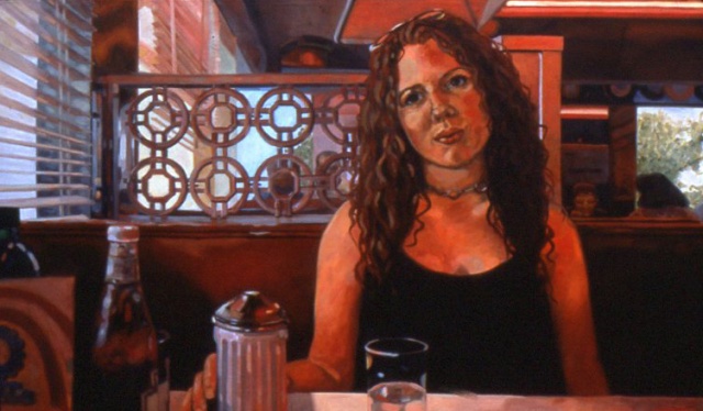 "Big Ernie's Diner"  (Finished Painting)