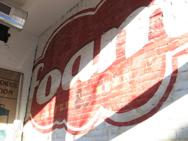 Foam Cafe wall mural