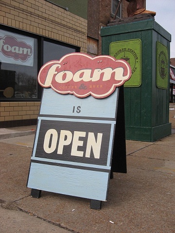Foam 'A' Frame