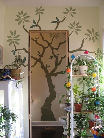 tree powder room