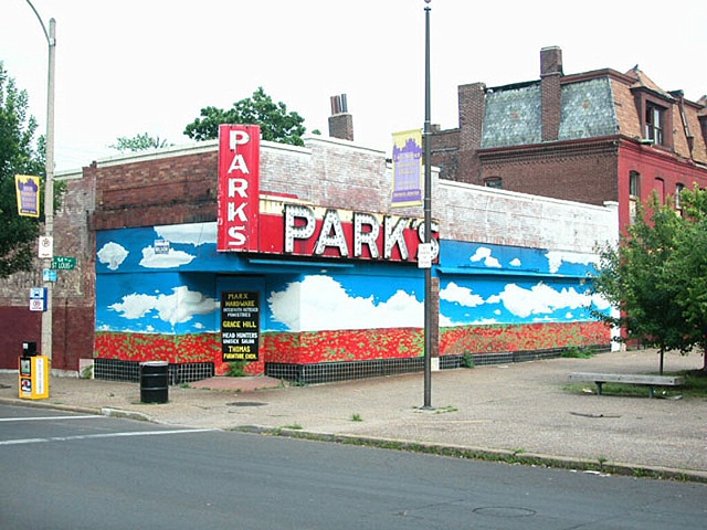 North St Louis sky building