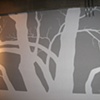 detail loft hallway negative tree