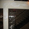 art nouveau pattern column