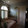 bathroom sea-scape mural