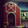 doctor's office waiting room farm with 3D barn