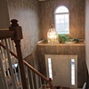 Metallic plaster foyer continued.