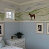 horse bedroom landscape