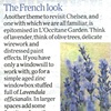 The Times feature - 'The French Look'