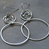 Twirl Hoop Earrings