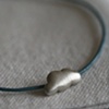 Mini Sterling Silver Cloud Bracelet
