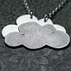 Silver Lining Cloud Necklace