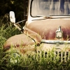 the dashboard melted, but we still have the radio
