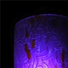 Blue Dotted Cylander Glow