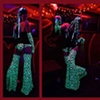 Green Circle Dot UV Reactive 