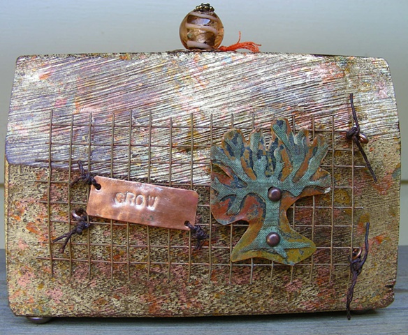 Grow Your Spirit with 3D Mixed Media Art