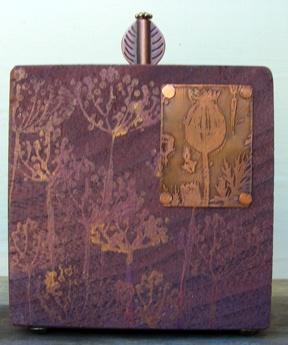 Plant the seeds of DISCOVERY with this inspirational 3D mixed media walnut wooden block