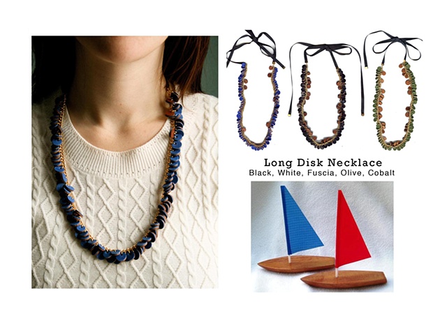 Long Disk Necklaces 
Summer 2010