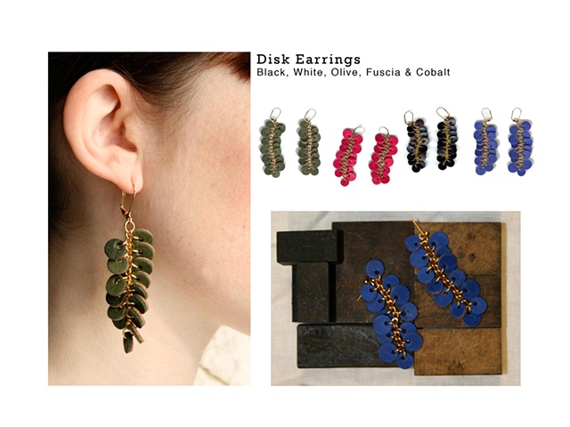 Disk Earrings
Summer 2010
