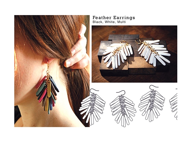 Feather Earrings