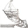 afloat