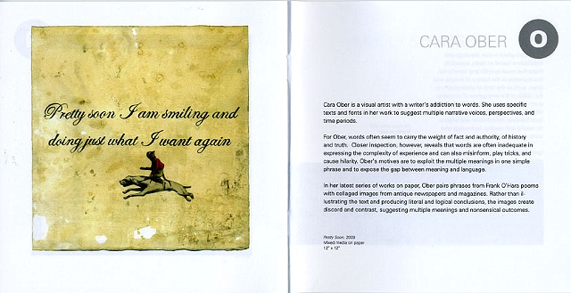 Catalogue from Letters, Words, and Phrases at Goucher College
