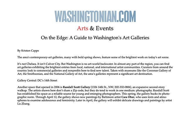 Washingtonian Magazine, March 08
