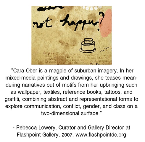 Curatorial Essay (excerpt) by Rebecca Lowery, Flashpoint Gallery, Washington, DC