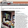 Baltimore City Paper. "Current's CART Exhibit Offers Another Take on the Art Market" by Alex Ebstein.