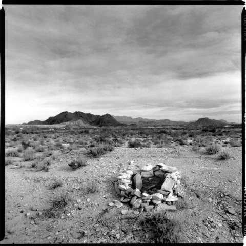 fire ring, Big Bend TX