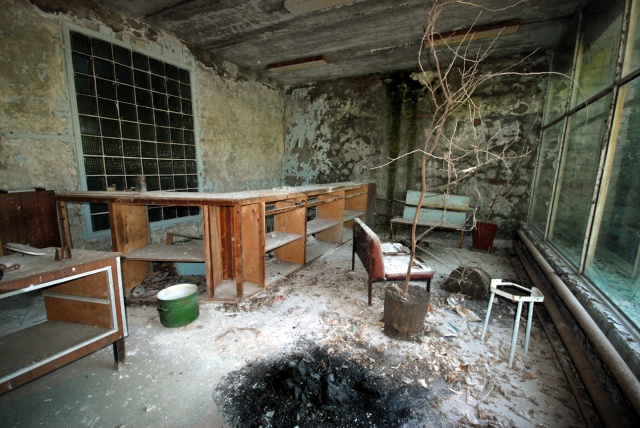 Hospital reception area