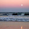 Moon over Ormond Beach FL