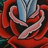 Rose and dagger