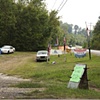 Roadside Store Selling Flags