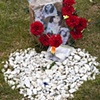 Headstone With Stones