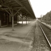Amtrak Station And Tracks