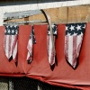 Flag On Empty Building