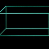 blue rectangle (night view)