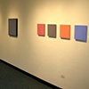 de lux: reflective phosphorescent paintings
installation view