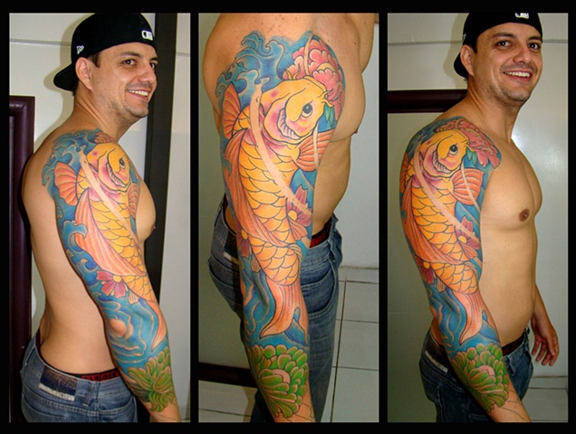   Tattoo em andamento - Doug